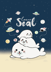 Seal Space Lover. (Navy)