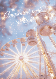 Amusement park at night2-pu3