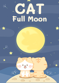 Cat full moon!