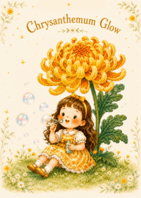 Chrysanthemum Glow: Sweet Bubbles