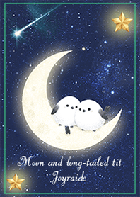 Moon and long-tailed tit1_3