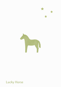 green Lucky Horse and Star 04_2
