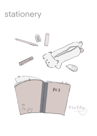 Stationery illustration set 02