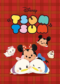 ディズニー ツムツム（タータンチェック）