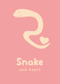 Snake & heart koubaiiro