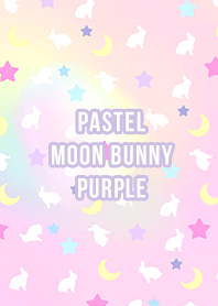 pastel moon bunny (purple)