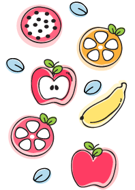Cute fruits theme 24 :)