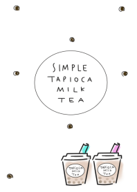 tapioca Milk tea.