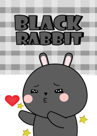 I 'm Cute Black Rabbit