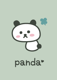熊貓*綠色*四葉
