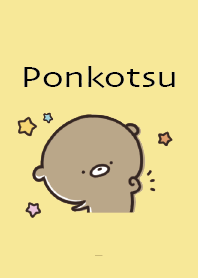 Yellow : Honorific Bear Ponkotsu