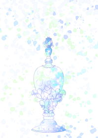Perfume bottle -Samidare-.