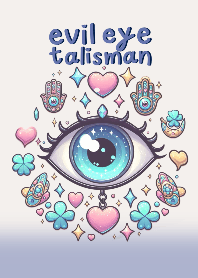 ดวงตาปีศาจ : ป้องกันพลังงานลบ (สีกรม)