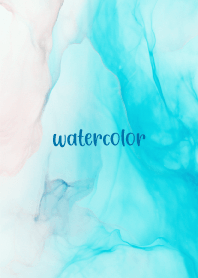 Pastel watercolor-BLUE16