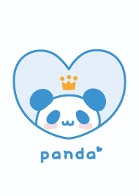 Panda Crown - Blue