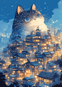 ⭐️星夜之夢的神秘貓咪城❤️