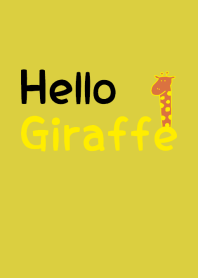 Hello Giraffe yellow 12