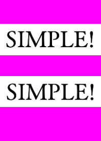 SIMPLE!SIMPLE!/MAGENTA
