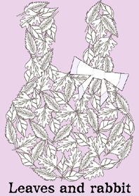 Leaves and rabbit