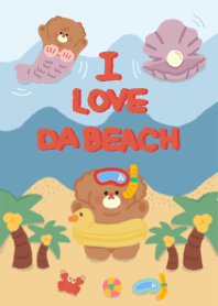 i love da beach!