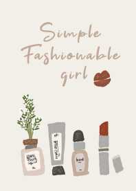 Simple Fashionable girl