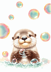 นากและฟองสบู่สุดแฟนตาซี