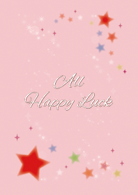 Pink / Lucky Star : All Happy Luck