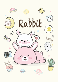 Rabbit Simple Cute.