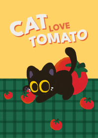 Cat Love Tomato :)