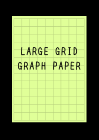 YELLOW GREEN-BLACK GRAPH PAPER/BLACK