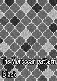 The Moroccan pattern(Black)