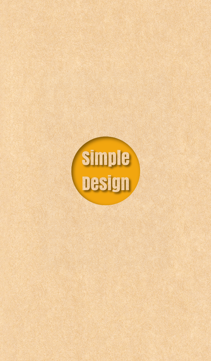 Craft Simple Design Orange ver.