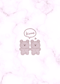 Good friend bear purple06_2