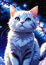 Night Moon Star Cat 952Ff9