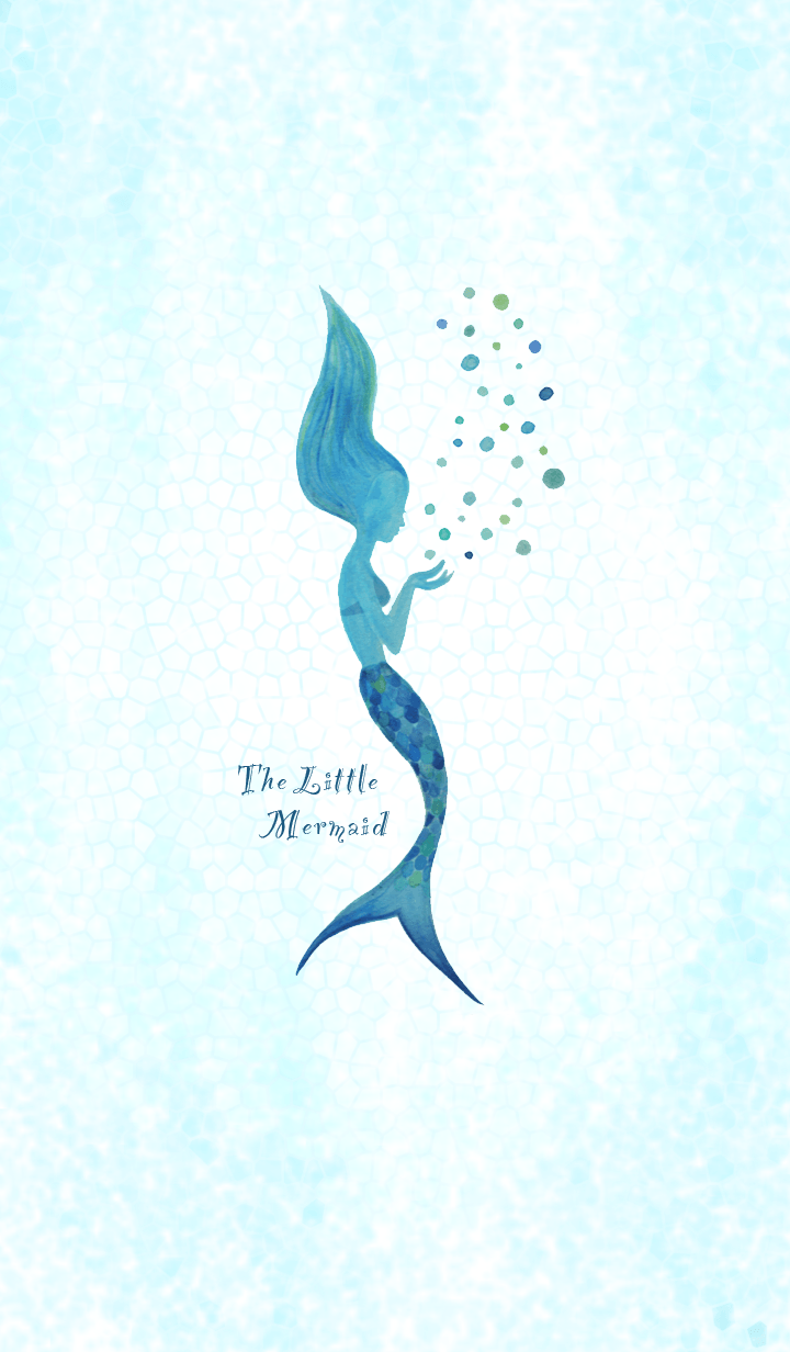 A Little Mermaid in a picture book