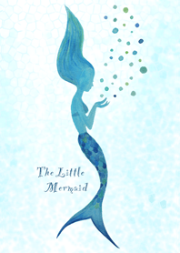 A Little Mermaid in a picture book