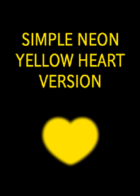 SIMPLE NEON YELLOW HEART VERSION