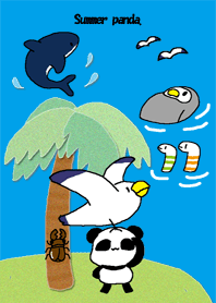 Summer panda.