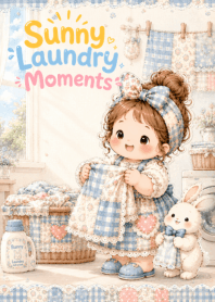 Sunny Laundry Moments