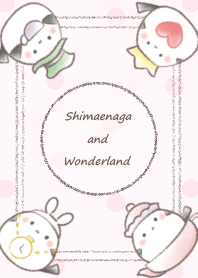Shimaenaga and Wonderland -pink- dot