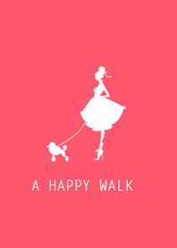 A happy walk