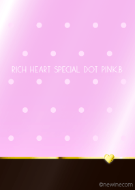 RICH HEART SPECIAL DOT PINK.B