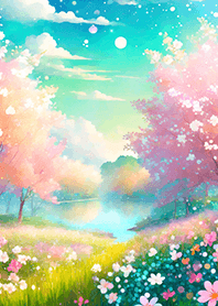 Beautiful real scenery(Spring-153)
