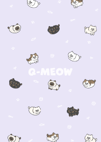 Q-meow3 - light purple