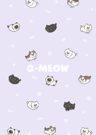 Q-meow3 / light purple