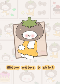 Meow wears a skirt2