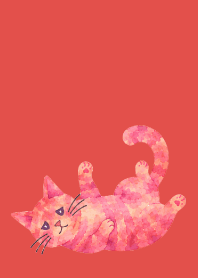 A depressed cat02 red