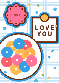 Little colorful cereal 20