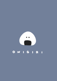 onigiri - gray blue white.