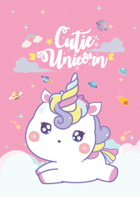 Unicorns Baby Galaxy Pink